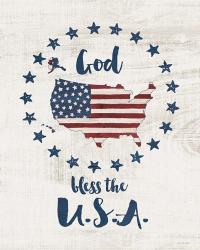 God Bless USA | Obraz na stenu