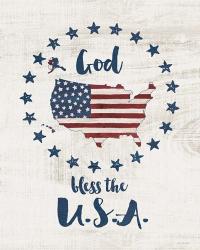 God Bless USA | Obraz na stenu