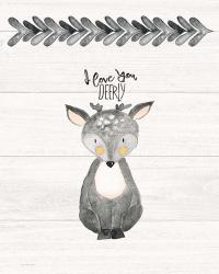 I Love You Deerly | Obraz na stenu