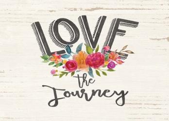 Love the Journey Floral | Obraz na stenu