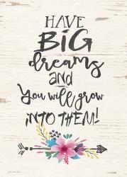 Have Big Dreams | Obraz na stenu