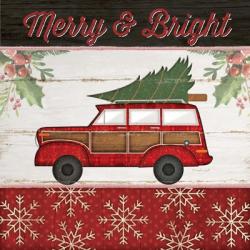 Merry & Bright | Obraz na stenu