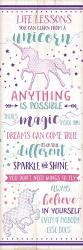 Life Lessons from a Unicorn | Obraz na stenu