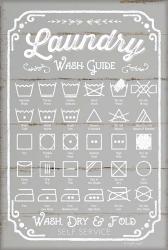 Laundry Wash Guide | Obraz na stenu