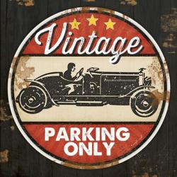 Vintage Parking | Obraz na stenu