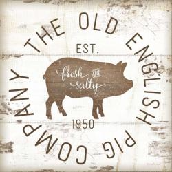 The Old Pig Company II | Obraz na stenu