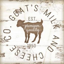 Goat's Milk and Cheese Co. II | Obraz na stenu