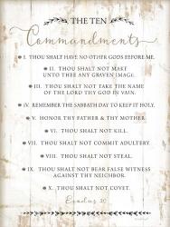 The Ten Commandments | Obraz na stenu