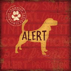 Alert Dog | Obraz na stenu