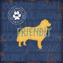 Friendly Dog | Obraz na stenu