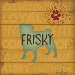 Frisky Dog | Obraz na stenu