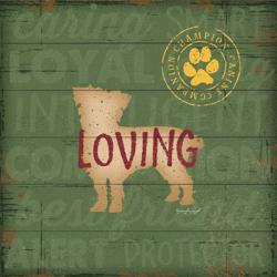 Loving Dog | Obraz na stenu