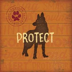Protect Dog | Obraz na stenu