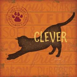 Clever Cat | Obraz na stenu