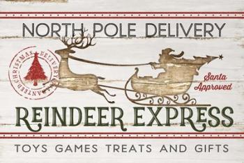 Reindeer Express | Obraz na stenu