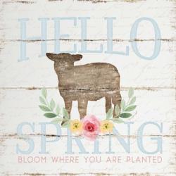 Hello Spring | Obraz na stenu