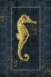 Gold Seahorse | Obraz na stenu