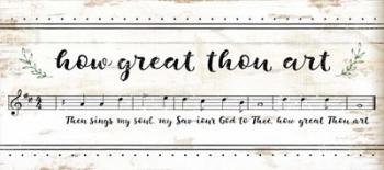 How Great Thou Art | Obraz na stenu