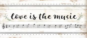 Love is the Music | Obraz na stenu