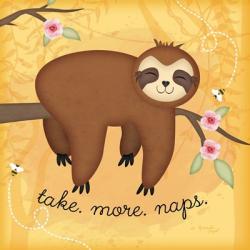 Take More Naps Sloth | Obraz na stenu