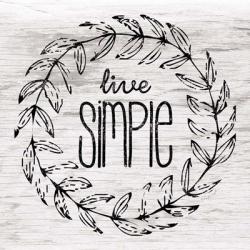 Live Simple | Obraz na stenu
