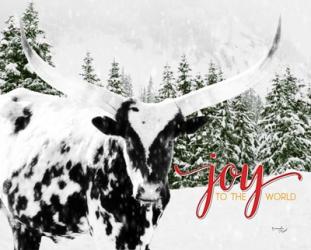 Joy to the World Longhorn | Obraz na stenu
