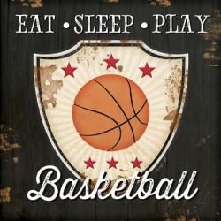 Eat, Sleep, Play, Basketball | Obraz na stenu