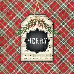 Merry Christmas Plaid | Obraz na stenu