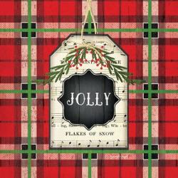 Jolly Christmas Plaid | Obraz na stenu