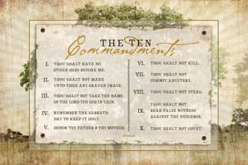 10 Commandments | Obraz na stenu