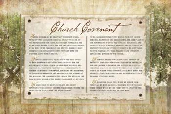 Church Covenant | Obraz na stenu