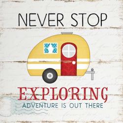 Never Stop Exploring | Obraz na stenu