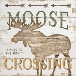 Moose Crossing | Obraz na stenu