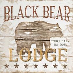 Black Bear Lodge | Obraz na stenu