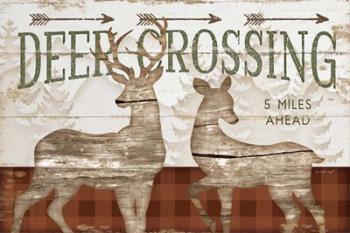Deer Crossing | Obraz na stenu