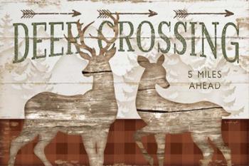 Deer Crossing | Obraz na stenu