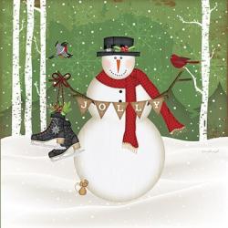 Jolly Snowman | Obraz na stenu