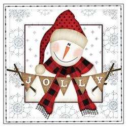 Jolly Snowman | Obraz na stenu