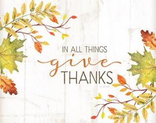 In All Things Give Thanks | Obraz na stenu