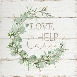 Love Help Care | Obraz na stenu