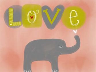 Elephant Love | Obraz na stenu