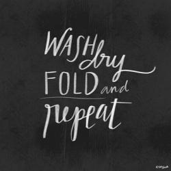 Wash, Dry, Fold | Obraz na stenu