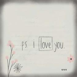 PS I Love You | Obraz na stenu