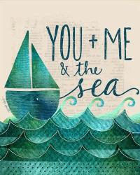 You, Me & the Sea | Obraz na stenu