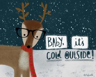 Cold Hipster Reindeer | Obraz na stenu