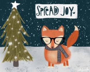 Spread Joy Hipster Fox | Obraz na stenu