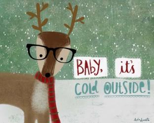 Cold Hipster Reindeer | Obraz na stenu