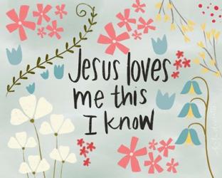 Jesus Loves Me | Obraz na stenu