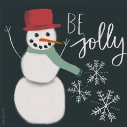 Jolly Snowman | Obraz na stenu