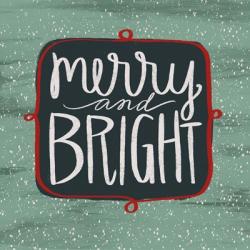 Merry & Bright | Obraz na stenu